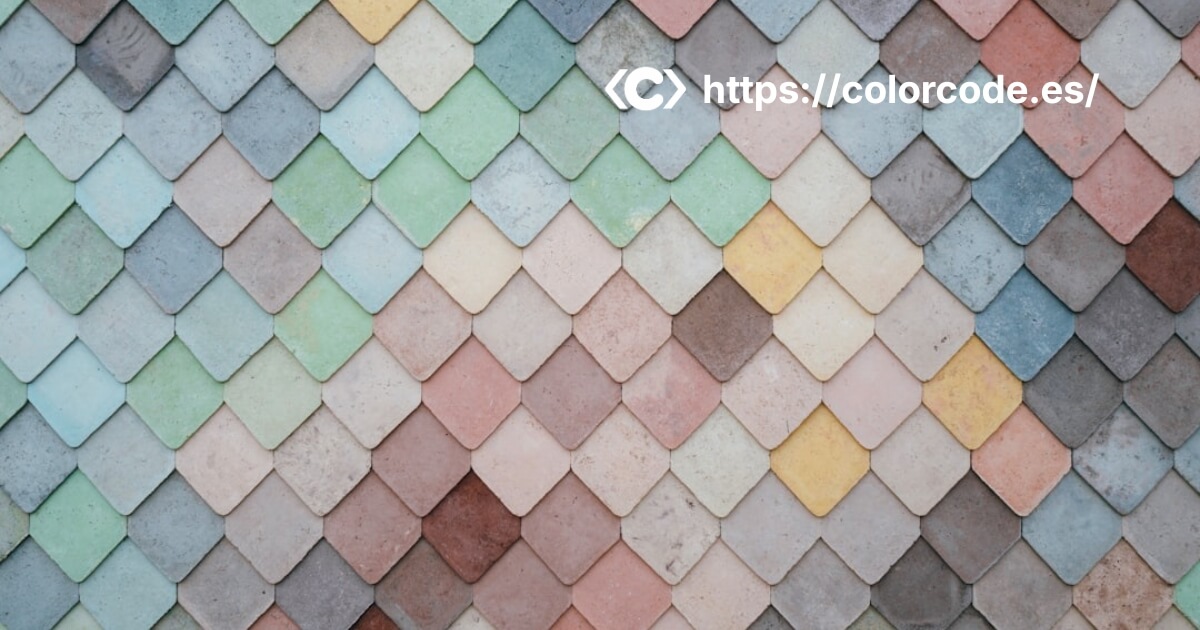 Paleta de colores pastel para diseño web y branding
